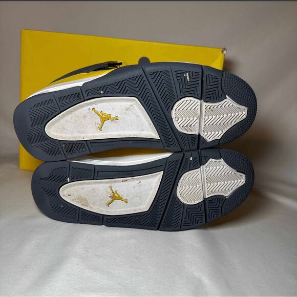 Size 8 - Nike Air Jordan 4 Retro Lightning 2021 Men's Shoes - Picture 6 of 9